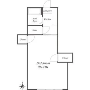 グロリアコーポ【2階】の間取り