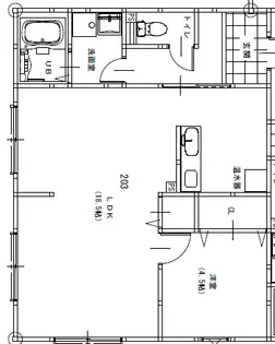 Maison heureuse 久留麻1st(メゾン ウルーズ)【2階】の間取り