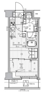 PREMIUM CUBE 王子神谷【2階】の間取り