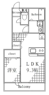東京都墨田区八広4【アパート】の間取り