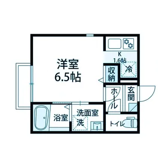 神奈川県川崎市中原区今井西町【アパート】の間取り