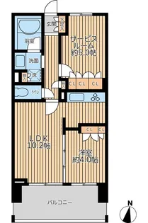 東京都墨田区緑1【マンション】の間取り