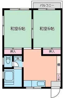 清宮ビル【2階】の間取り