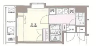 Verona板橋本町【10階】の間取り