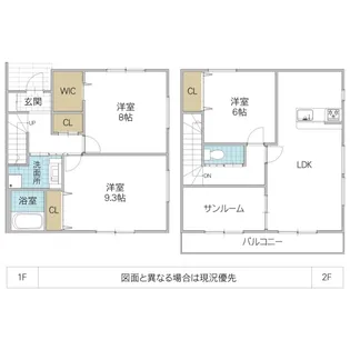 茨城県つくば市東光台3【一戸建】の間取り