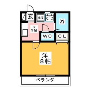 TAMEN COURT【2階】の間取り