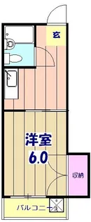 パレス船橋【1階】の間取り