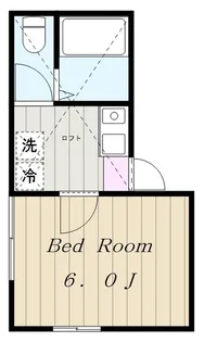 アザーレ西生田【1階】の間取り