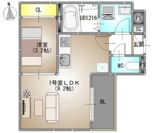REGALEST TSUBAKI(旧)REGALEST 青江V)【2階】の間取り