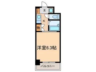 ヴァンテージ本陣【4階】の間取り