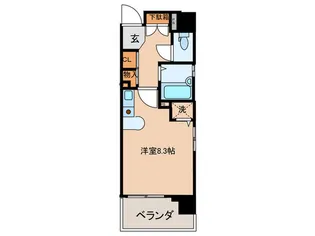 KINGS COURT II【5階】の間取り