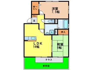 アメニティ-コ-トの間取り