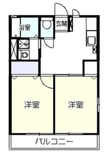 シルフハイム【1階】の間取り