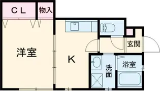 エクセレントコートA【1階】の間取り