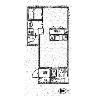 Kフラット【3階】の間取り