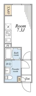 オークノワール綾瀬【1階】の間取り