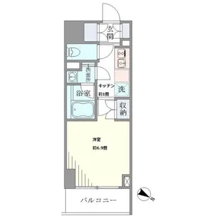 プランドール水天宮【2階】の間取り