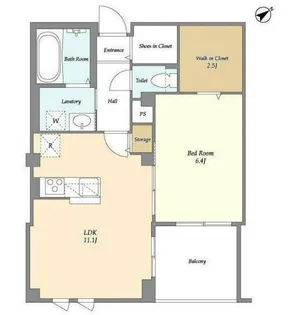 ソノリティ【2階】の間取り