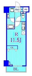 フェニックス新横濱クアトロ【4階】の間取り