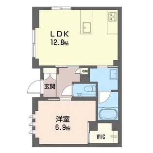 グランファミールマトバ※オートロック無し【1階】の間取り