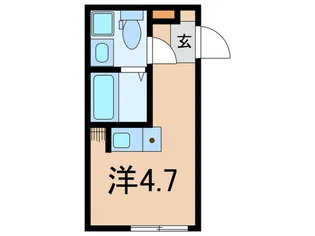 The Sanctus 品川 South【4階】の間取り