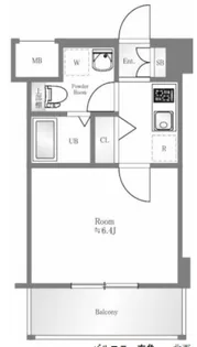フロンティア横濱EAST【8階】の間取り