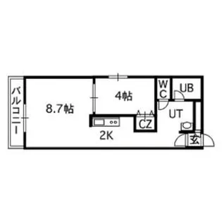 Forever6・7【3階】の間取り