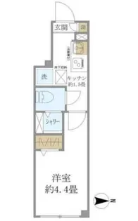 Hill Side Place【1階】の間取り