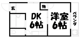 レジデンスSY【3階】の間取り