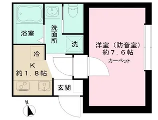 ドゥルーチェ【2階】の間取り