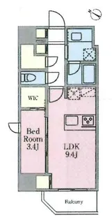 City Lux Yokohama【3階】の間取り