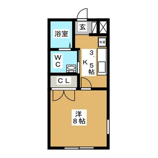 ピュア本郷【3階】の間取り