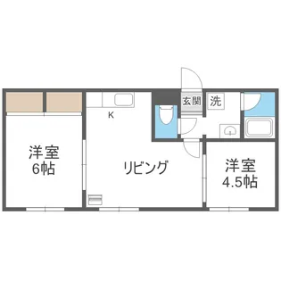 サザンシティ30【2階】の間取り