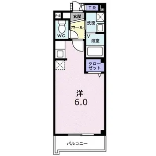 フラン淀川【3階】の間取り