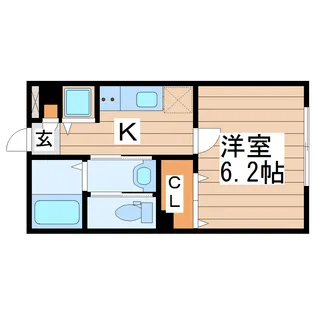 REVE STAGE【2階】の間取り