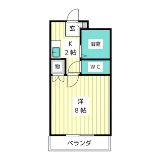 エクシードK【3階】の間取り