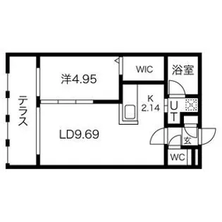 ALISTAIR(アリステラ)【1階】の間取り