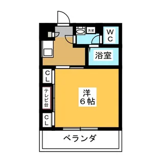 リブリ・千種【1階】の間取り