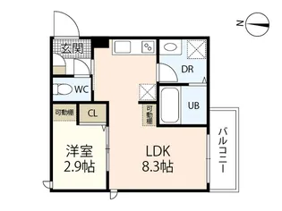 Regalest-S L’ArcV【3階】の間取り