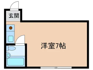サンフラワー大領【3階】の間取り