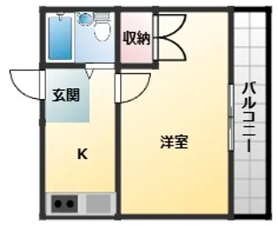 DH第2ビル【4階】の間取り