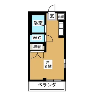 ラ・アルウォール【3階】の間取り