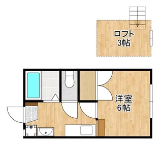 サンシャイン葵【1階】の間取り