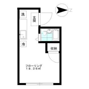 錦が丘ヒルズ【1階】の間取り