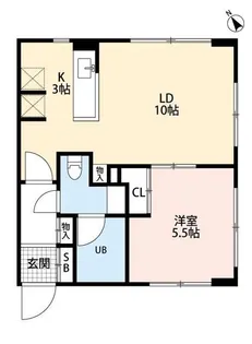 Regulus1【2階】の間取り