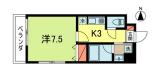 ハーモニー新高円寺【2階】の間取り