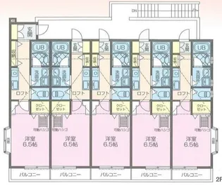 メゾン・ド・マカロン2【2階】の間取り