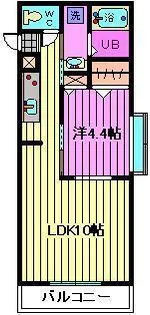 シャルマン【1階】の間取り