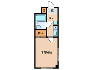 ゼファ桜台テラス【3階】の間取り