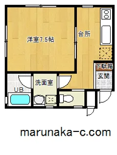 グリーンリーフ【1階】の間取り